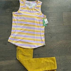 NWT Title Nine tank rugby stripe honeycomb. Size M